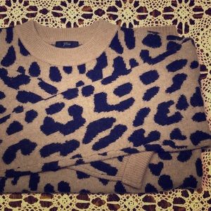 J.Crew Jaguar crew neck heavyweight sweater